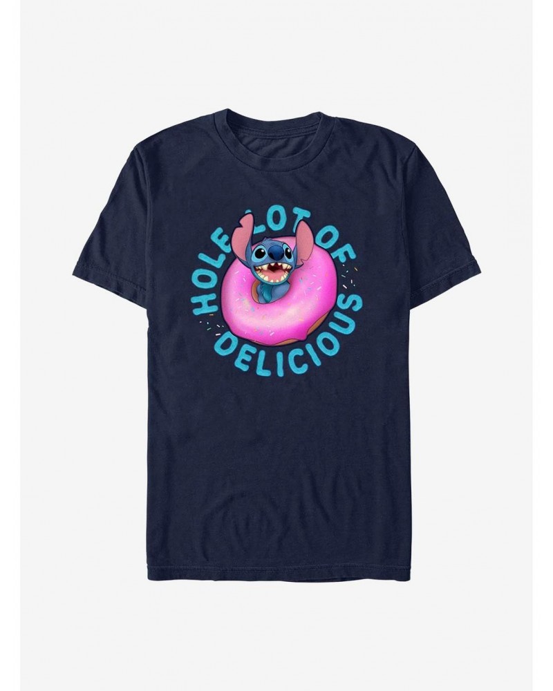 Disney Lilo & Stitch Hole Lot Of Delicious T-Shirt $8.13 T-Shirts