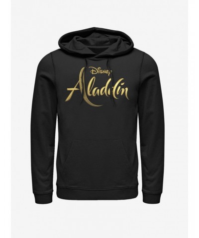 Disney Aladdin 2019 Aladdin Live Action Logo Hoodie $22.00 Hoodies