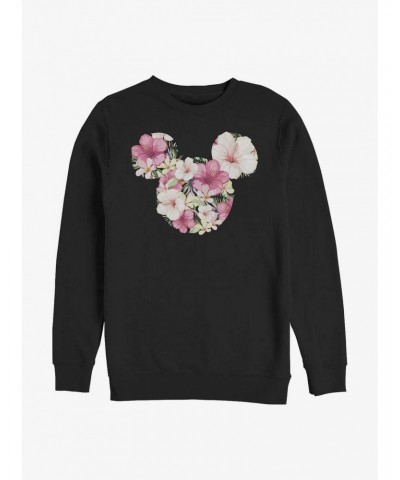 Disney Mickey Mouse Tropical Mouse Crew Sweatshirt $13.65 Sweatshirts
