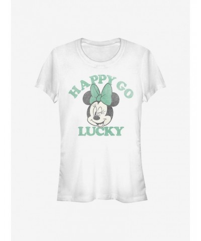 Disney Minnie Mouse Lucky Minnie Girls T-Shirt $9.46 T-Shirts