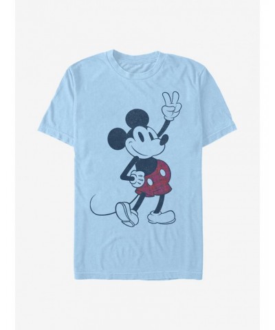 Disney Mickey Mouse Plaid Mickey T-Shirt $11.95 T-Shirts