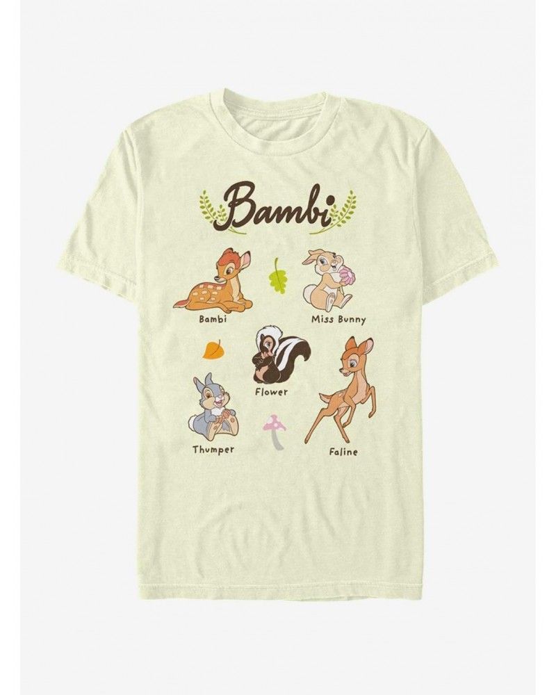 Disney Bambi Textbook T-Shirt $10.76 T-Shirts