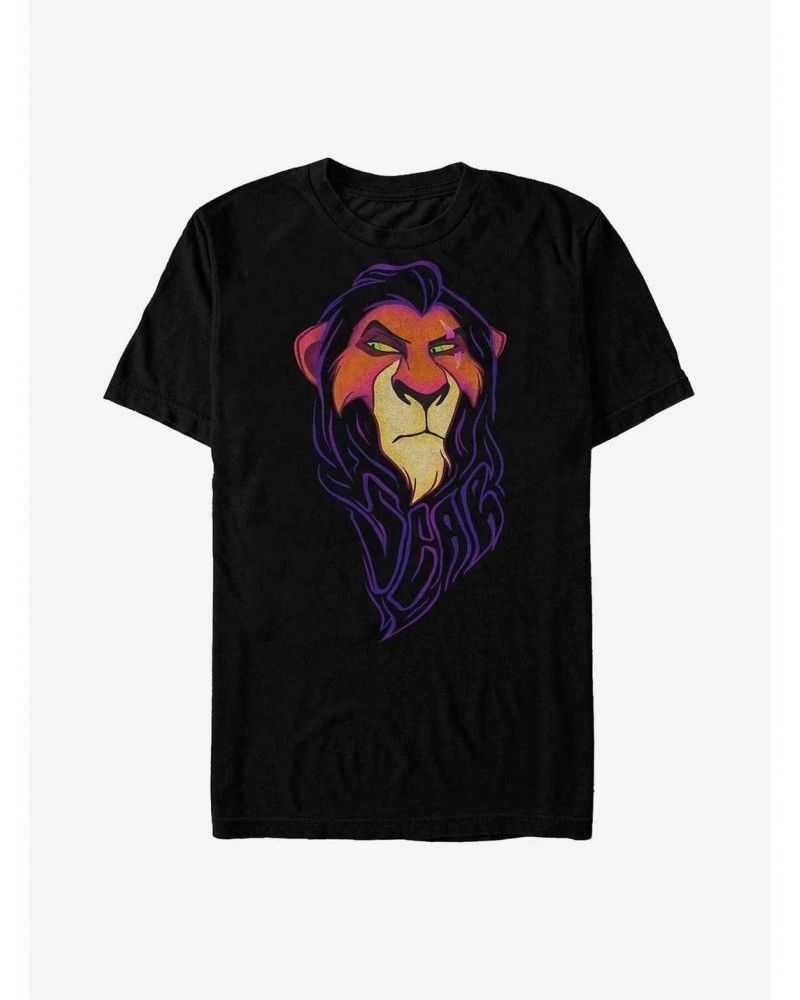 Disney The Lion King Scar Mane T-Shirt $8.13 T-Shirts