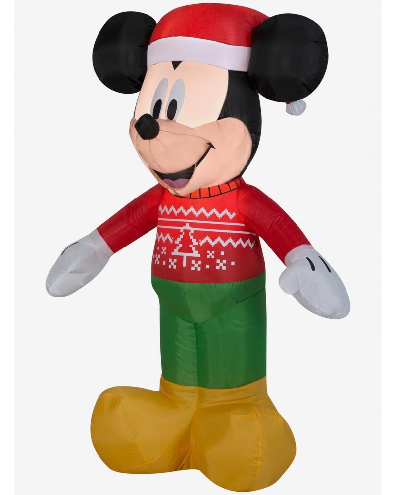 Disney Mickey Mouse Mickey In Ugly Sweater Small Airblown $19.04 Merchandises